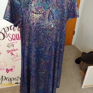 Gorgeous Lularoe elegant Carly dress